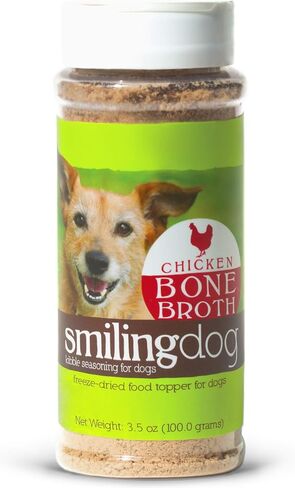 Herbsmith Smiling Dog Kibble Seasoning – Freeze Dried Cheese Food Topper - Gruyere – All Natural, Human-Grade Topper for Dogs - 6 oz in Saudi Arabia