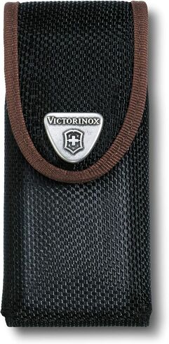 أداة Victorinox Swiss Tool Spirit X المتعددة، 24 وظيفة سويسرية مصنوعة من شفرة قفل وكماشة طويلة الأنف، بما في ذلك. حقيبة جلدية - فضي in Kuwait