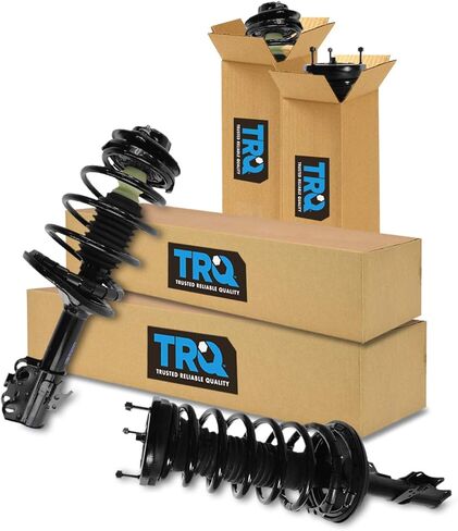 TRQ Front and Rear Complete Strut Assembly & Shock Absorber Kit Compatible with 08-15 INFINITI in Kuwait
