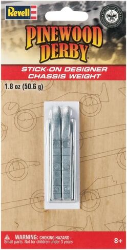 Revell Pinewood Derby Round Segmented Chassis Weights in Saudi Arabia