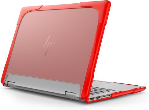 حالة واقية من Batianda لـ 14 "HP Envy X360 2-in-1 2K Screen Screen Laptop 2024 الإصدار-تصميم مقاوم للصدمات غير لامع مع حواف TPU مقاومة للخدش ، أسود ، أسود in Kuwait