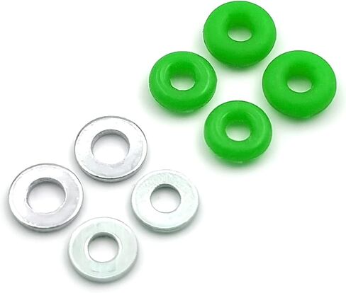 SPITBOARDS® Fingerboard O-Ring Bushings Washer - Black in Saudi Arabia