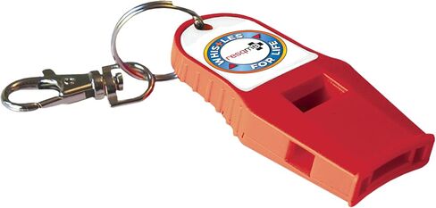 Whistle for Life by resqme in Black, Loud and Powerful Rescue Survival and Safety, Made in USA, 120 Decibels Emergency Whistle, for Outdoors, Camping, Hiking, Running, Boating, Hunting, Self Defense in Kuwait