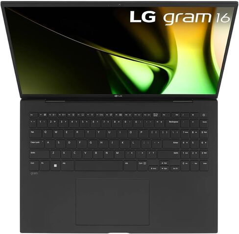 LG Gram 16 Touchscreen Laptop - 16" 2560x1600 WQXGA, AI-Enabled Intel Ultra 7 155H, Windows 11 Pro, Office Lifetime License, McAfee LiveSafe,WiFi 6E, Backlit Keyboard (32GB RAM, 8TB SSD) in Saudi Arabia