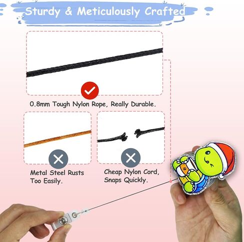 Cute Nurse Badge Reel Retractable Funny Turtle Badges Holder Nursing Accessories ID Clip for Doctor Student Teacher Healthcare Medical MA CNA RN ER Office Gifts in Saudi Arabia