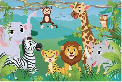 Underwater Floor Puzzle for Kids 3-5: 48 Large Pieces for Children Ages 4-8 - Learning & Eductional Jigsaw Puzzle for Toddler's Gift & Family Activities in Kuwait