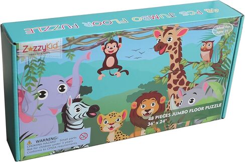 Underwater Floor Puzzle for Kids 3-5: 48 Large Pieces for Children Ages 4-8 - Learning & Eductional Jigsaw Puzzle for Toddler's Gift & Family Activities in Kuwait