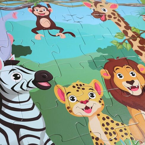 Underwater Floor Puzzle for Kids 3-5: 48 Large Pieces for Children Ages 4-8 - Learning & Eductional Jigsaw Puzzle for Toddler's Gift & Family Activities in Kuwait