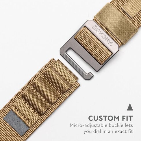 Arcade Belts Hardware Alu Utility Belt - Low-Profile Aluminum Buckle, Heavy Duty Work Belt, Stretch Webbing, Anti-Slip in Saudi Arabia