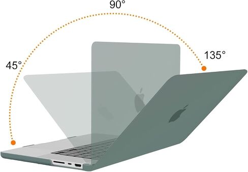 Moseso متوافق مع MacBook Pro 16 بوصة الحالة 2025 2024 2023 2022 2021 M4 M3 M2 M1 A3403 A3186 A2991 A2780 A2485 Pro Max Chip ، غطاء صلب من البلاستيك الواقي ونوع C ، الأسود ، الأسود in Saudi Arabia