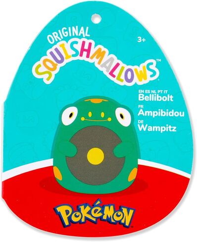Squishmallows Original 14-Inch Fuecoco Pokémon Plush - Ultrasoft Official Jazwares Plush (Large) in Saudi Arabia