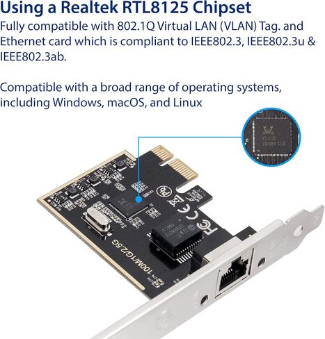 محول شبكة جيجابت إيثرنت IO CREST PCIe إلى 8 منافذ، يدعم Windows 11/10/8.1/8/7، Win Server 2022/2019/2016، Linux in Kuwait