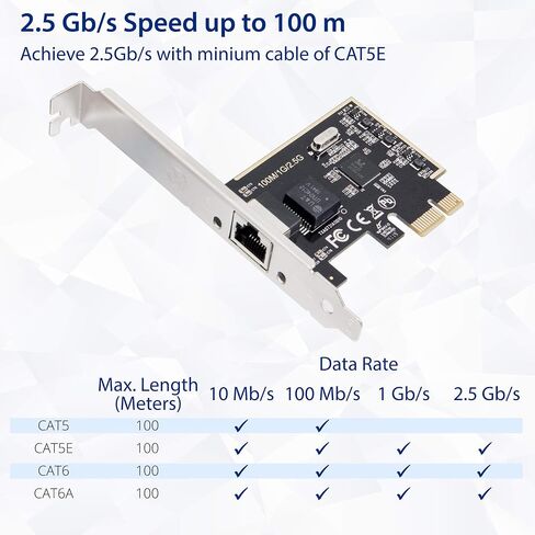 محول شبكة جيجابت إيثرنت IO CREST PCIe إلى 8 منافذ، يدعم Windows 11/10/8.1/8/7، Win Server 2022/2019/2016، Linux in Kuwait