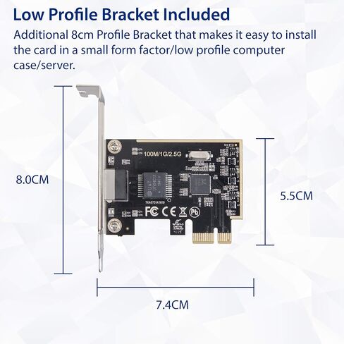محول شبكة جيجابت إيثرنت IO CREST PCIe إلى 8 منافذ، يدعم Windows 11/10/8.1/8/7، Win Server 2022/2019/2016، Linux in Kuwait