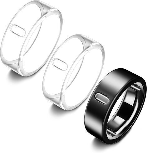 3 Pack Cover Compatible with Oura Ring Gen 4/Oura Ring Gen 3/3 Horizon, Surport Charging with Cover on, Anti-Scratch TPU Protector for Men Women Workout Gym in Saudi Arabia