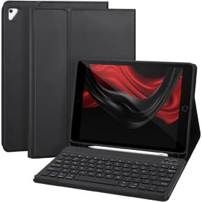 iPad Keyboard Case 9.7’’ for iPad 6th Gen 2018,iPad 5th Gen 2017,Bluetooth Keyboard for iPad Air 2/1,Pro 9.7’’,Case with Keyboard iPad 6th gen,iPad keyboard Case 6th Gen with Pencil Holder,Pink