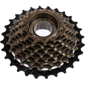 عجلة حرة 8 سرعات 13-28T - جزء بديل لركوب الدراجات من النوع الملولب ذو العجلات الحرة - عجلة حرة للدراجة الجبلية 8 سرعات - فولاذ عالي الشد - 1.1 رطل (17.6 أونصة) - نغمة رسمية in Kuwait