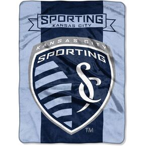 Officially Licensed MLS "Goal Keeper" Oversized Raschel Throw Blanket, Black, 60" x 80" Multi Color