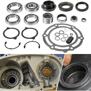 For GM Chevy NP246 Transfer Case Rebuild Kit 98-up, Replace BK351 Transfer Case Bearings, Seals & Gasket Rebuild Kit Compatible with GMC Cadillac & Chevy