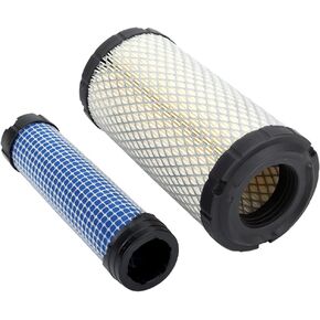 Hipa M113621 Air Filter with Outer Inner Replace for M123378 46449 NAPA 6449 RS3715 Fleetguard AF25550 Kawasaki 11013-1290 11013-7029 11013-7048