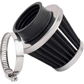 AHL Silver 42mm Warehouse Performance Air Filter Pod / 150cc-250cc Motorcycle Scooter ATV Dirt Bike(1pc）