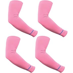 Beauty Town 2 Pairs Arm Sleeves UV Protection Cooling Sun Protector Tattoo Coverage Compression For Men & Women