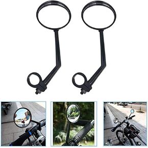 2 PCS Bike Mirror,Bike Mirror 360° Rotatable,Bike Rear Mirror for Adult Bikes Retro Bicycle Accessories,Bike Mirrors for Mtb/Kids/Ebike