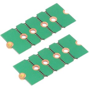 chenyang M.2 2230 to 2242 to 2260 to 2280 Convertor Card NVME NGFF M-Key SSD Extended Adapter 2Pcs/Set