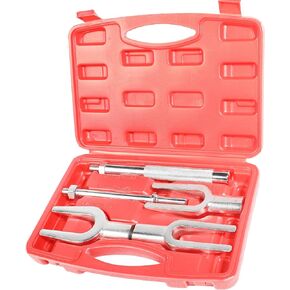 5PCS Ball Joint Separator,Ball Joint Tie Rod and Pitman Arm,Car Accessories Tie Rod Removal Tool Set Pickle Fork Ball Joint Separator Set Tie Rod,Ball Joint Separator Kit for Cars Light Trucks