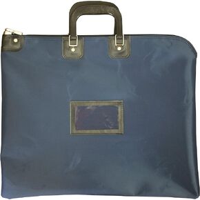 Locking Document HIPAA Bag 16 x 20 with Handles (Red)