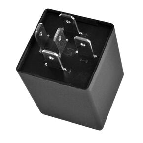 ZHParty EP27 LED Flasher Relay for Bulb LED Turn Signal, Fix Fast Hyper Flash, Compatible with Jeep Wrangler TJ 2001-06, Compatible with Jeep Cherokee XJ 1994-2001, 5 Pins Flasher Relay