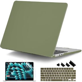 DONGKE Compatible with M3 MacBook Air 15 Inch Case 2024 2023 A3114 A2941 M2 with Liquid Retina Display & Touch ID, Glitter Bling Plastic Hard Shell with Keyboard Cover - Sparkly Starlight