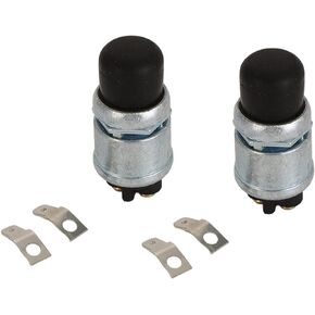 Club Car Horn Switch Button, 2pcs Club Car Horn Switch Button 12V 17318 G1 Replacement for EZGO Models 1993‑2022