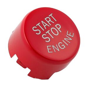 Red Engine Start Stop Switch Push Button Replace Cover for BMW 1 2 3 4 5 6 7 X1 X3 X4 X5 X6 Series F Chassis F20 F21 F30 F31 F48