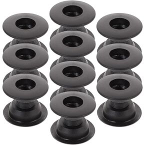 Table Foosball Bushings,10Pairs Table Football Board Bearings, Football Bearing Rods Foosball Table Machine Accessories, Foosball Table Shafts Covers Parts (Hole Diameter 16mm)