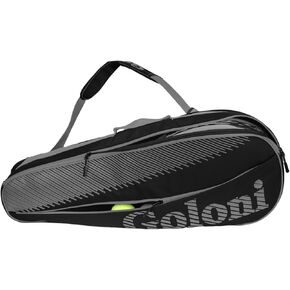 | 3 Racquet Tennis Bag, for Professional or Beginner Tennis Players, Rackets Cover Bag with Protective Pad & Lightweight | Unisex Design for Men, Women, Youth and Adults
