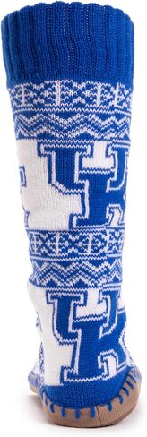 جوارب MUK LUKS NCAA Kentucky Wildcats Game Day Slipper Socks، مقاس كبير in Saudi Arabia