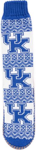 جوارب MUK LUKS NCAA Kentucky Wildcats Game Day Slipper Socks، مقاس كبير in Saudi Arabia
