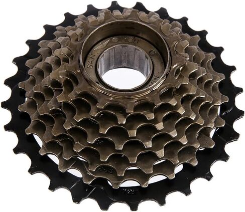 عجلة حرة 8 سرعات 13-28T - جزء بديل لركوب الدراجات من النوع الملولب ذو العجلات الحرة - عجلة حرة للدراجة الجبلية 8 سرعات - فولاذ عالي الشد - 1.1 رطل (17.6 أونصة) - نغمة رسمية in Kuwait