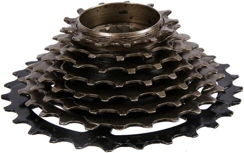 عجلة حرة 8 سرعات 13-28T - جزء بديل لركوب الدراجات من النوع الملولب ذو العجلات الحرة - عجلة حرة للدراجة الجبلية 8 سرعات - فولاذ عالي الشد - 1.1 رطل (17.6 أونصة) - نغمة رسمية in Kuwait