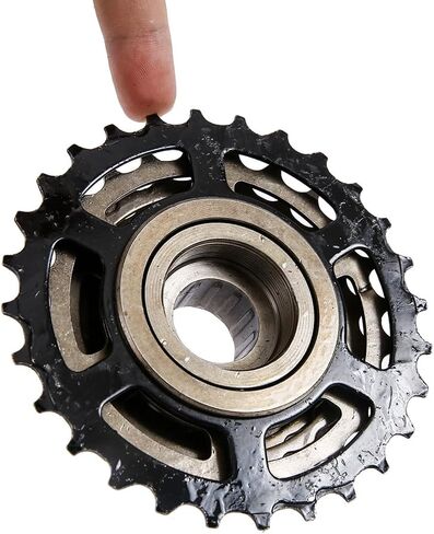 عجلة حرة 8 سرعات 13-28T - جزء بديل لركوب الدراجات من النوع الملولب ذو العجلات الحرة - عجلة حرة للدراجة الجبلية 8 سرعات - فولاذ عالي الشد - 1.1 رطل (17.6 أونصة) - نغمة رسمية in Kuwait