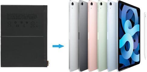 A2288 Replacement Battery for iPad Air 5 (2022) A2072 A2316 A2324 A2325 in Kuwait