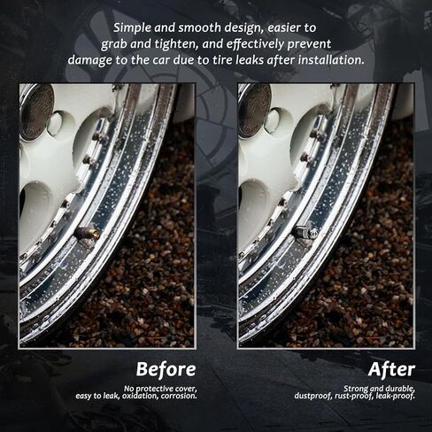 أغطية جذعية لصمام الإطارات من Fit Star Wars، أغطية إطارات سوداء مكونة من 4 قطع من أغطية أغطية إطارات السيارة، متوافقة مع ملحقات سيارة Star Wars Mandalorian (تناسب Mandalorian) in Kuwait