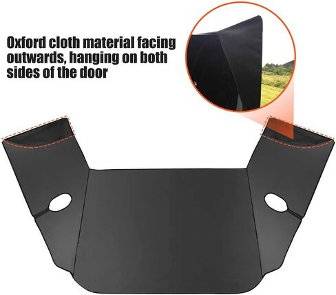 Windshield Cover Compatible with Dodge Ram ProMaster 1500 2014-2022, 600D Waterproof Front Window Sunshades Cover Blind Blocking Protector with Mirrror Cutouts in Saudi Arabia