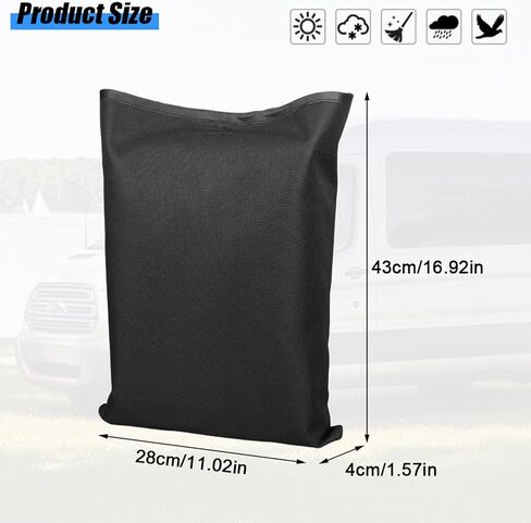 Windshield Cover Compatible with Dodge Ram ProMaster 1500 2014-2022, 600D Waterproof Front Window Sunshades Cover Blind Blocking Protector with Mirrror Cutouts in Saudi Arabia