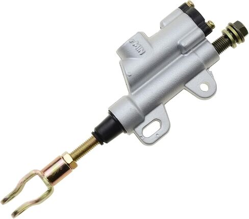 GOOFIT Motorcycle Rear Brake Hydraulic Master Cylinder for 50cc 70cc 90cc 110cc 125cc Chinese Dirt Bike ATV(Black) in Kuwait