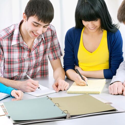 مجموعة من 8 فواصل علامات تبويب A-Z مع علامات تبويب كبيرة الحجم مقاس A4 فواصل أبجدية لـ 3 مجلدات حلقية وجدول محتويات مع علامات تبويب A-Z وفواصل متعددة الألوان مع علامات تبويب لتنظيم الصفحات (العديد من الألوان) in Saudi Arabia