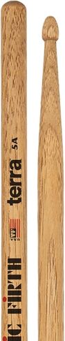 Vic Firth 5ATN Terra Wood Drumsticks, Nylon Tip, 4 Pair Value Pack in Saudi Arabia