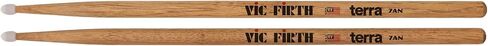 Vic Firth 5ATN Terra Wood Drumsticks, Nylon Tip, 4 Pair Value Pack in Saudi Arabia