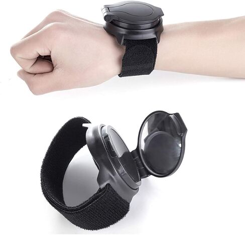 SOONHUA مرآة معصم رائعة، مرآة رؤية خلفية للدراجة قابلة للتعديل 360 درجة بزاوية واسعة لركوب الدراجات مرآة الرؤية الخلفية لراكبي الدراجات على الطرق الجبلية، ملحقات آمنة للدراجة in Kuwait